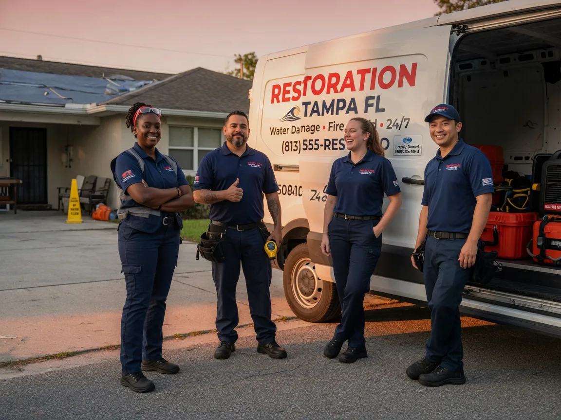 Water Damage Restoration company in Salina, OK